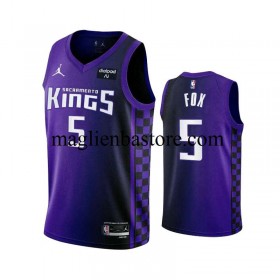 Maglia NBA Sacramento Kings DEAARON FOX 5 Jordan Statement Edition 2023-2024 Viola Swingman - Uomo